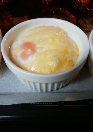 簡単料理！！卵のチーズオーブン焼き-レシピのメイン写真