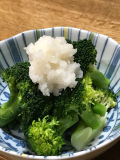 ブロッコリー茹でて♡大根おろしすし酢かけ-レシピのメイン写真