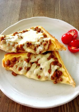 納豆チーズトースト☆-レシピのメイン写真