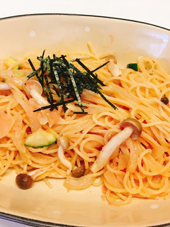 明太子和風パスタ-レシピのメイン写真