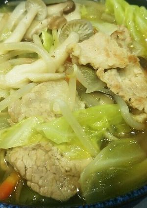 野菜たっぷりタンメン　袋麺で簡単♪-レシピのメイン写真