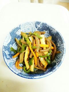 ピーマン・こんにゃく入りスタミナきんぴら-レシピのメイン写真