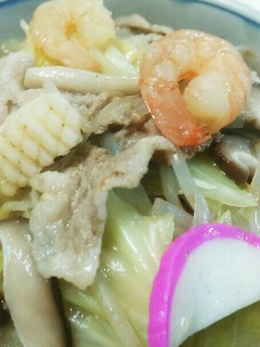 栄養たっぷりチャンポン 袋麺で簡単♪-レシピのメイン写真