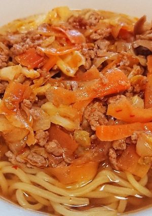 豆板醤で簡単◎ピリ辛醤油ラーメン-レシピのメイン写真
