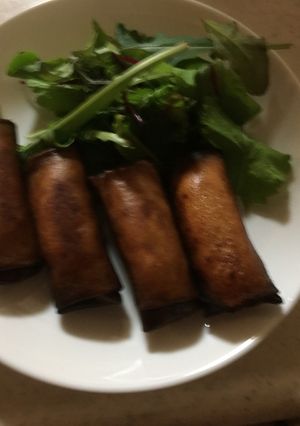 サラダチキンの春巻き-レシピのメイン写真