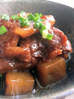 簡単なのに絶品 とろとろ牛すじ煮込み-レシピのメイン写真