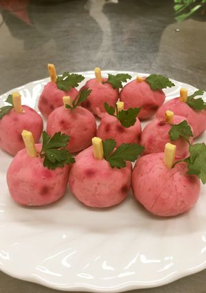 ビーツポテトサラダ-レシピのメイン写真