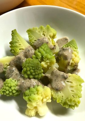アンチョビドレッシングのロマネスコ-レシピのメイン写真