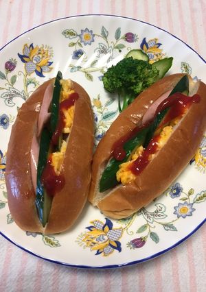 簡単！ホットドッグ-レシピのメイン写真