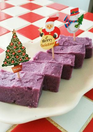 紫イモのチーズ固め-レシピのメイン写真