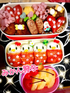 キャラ弁 キティちゃん-レシピのメイン写真
