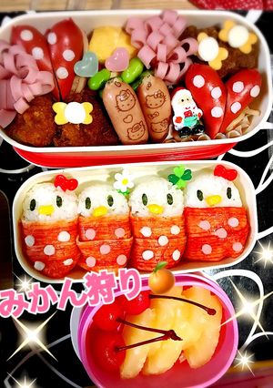 キャラ弁 キティちゃん-レシピのメイン写真