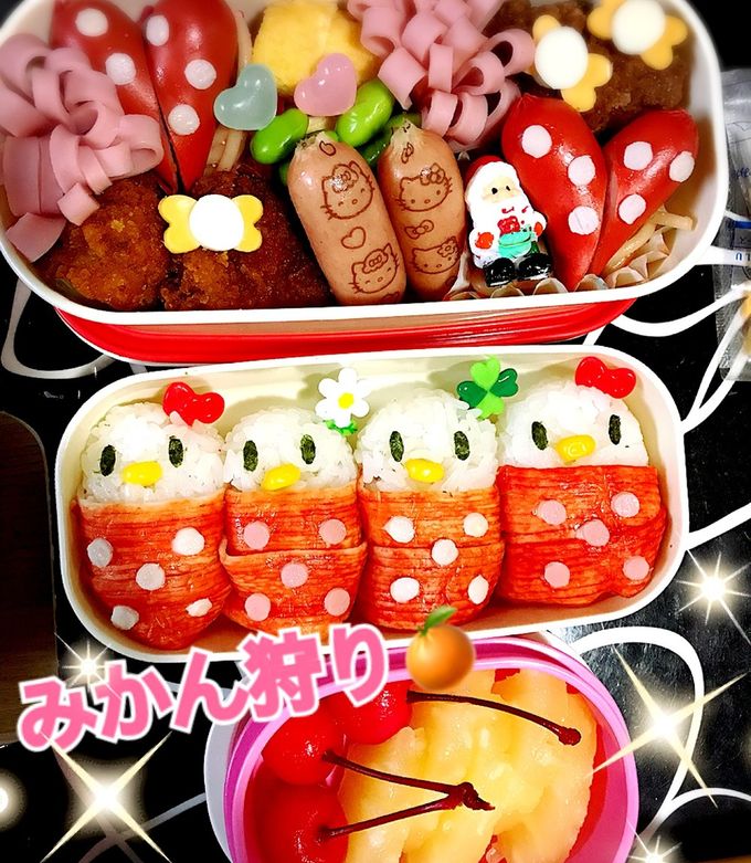 キャラ弁 キティちゃん-レシピのメイン写真