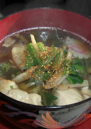 お野菜たっぷり栄養満点！お雑煮-レシピのメイン写真