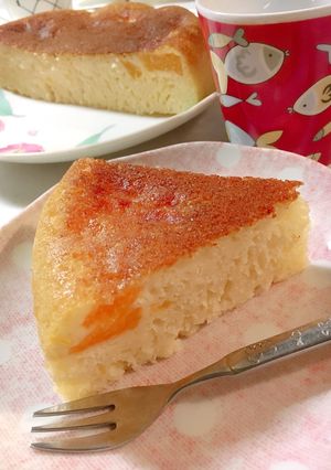 HM=炊飯器で❤ヨーグルトみかん缶けーき-レシピのメイン写真