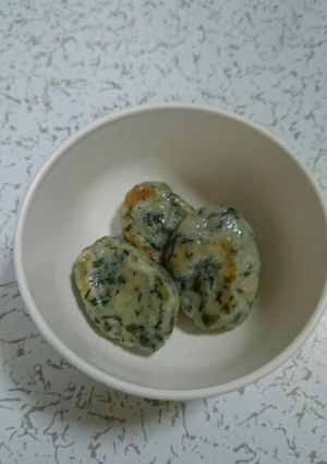 手づかみ離乳食☆春菊のニョッキ-レシピのメイン写真