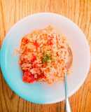 簡単！炊いたご飯でトマトリゾット