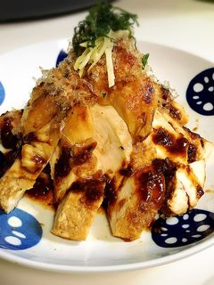 食べる醤油⭐️しっとり鶏むね肉漬け焼き-レシピのメイン写真