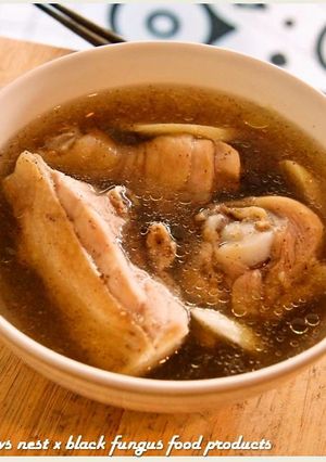 黑木耳肉骨茶雞湯．柯媽媽の植物燕窩-レシピのメイン写真