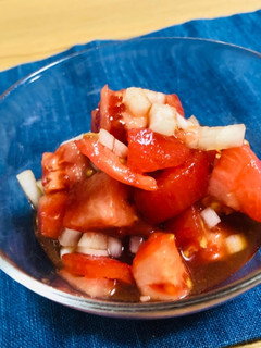 トマトと玉ねぎのさっぱりサラダ-レシピのメイン写真