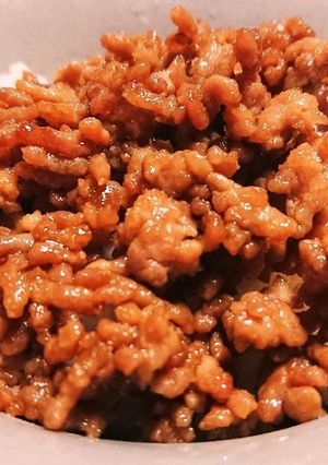 簡単!!いつもと少し違う豚ひき肉そぼろ♬-レシピのメイン写真