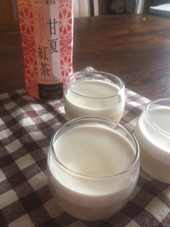 甘夏紅茶で!お鍋一つで簡単♡二層ムース-レシピのメイン写真