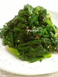お弁当にも♪ほうれん草のふりかけ和え-レシピのメイン写真