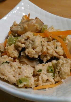粉末高野豆腐の炒り煮-レシピのメイン写真