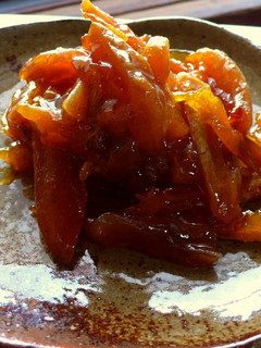 柚子が香る★☆干し柿のはちみつ煮-レシピのメイン写真
