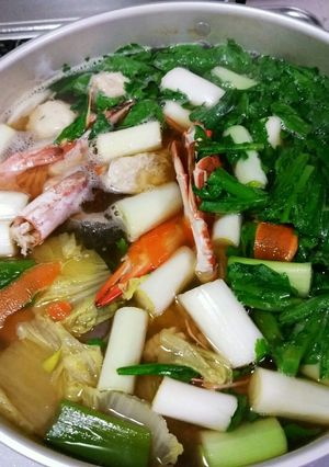 *あっさり魚貝のしょうゆ汁*-レシピのメイン写真