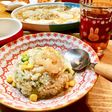 フライパン使用!少ない材料でエビピラフ☆