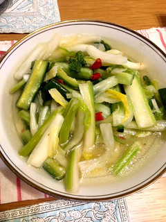 白菜セロリきゅうりの中華風酢の物-レシピのメイン写真