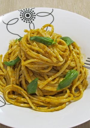トラパネーゼ風冷製パスタ-レシピのメイン写真