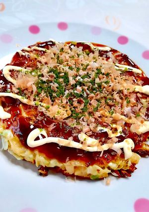 黄金比で作る*絶品おから入りお好み焼き-レシピのメイン写真