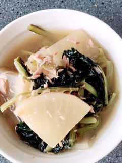 ほっこり♪大根と小松菜とツナの煮物-レシピのメイン写真