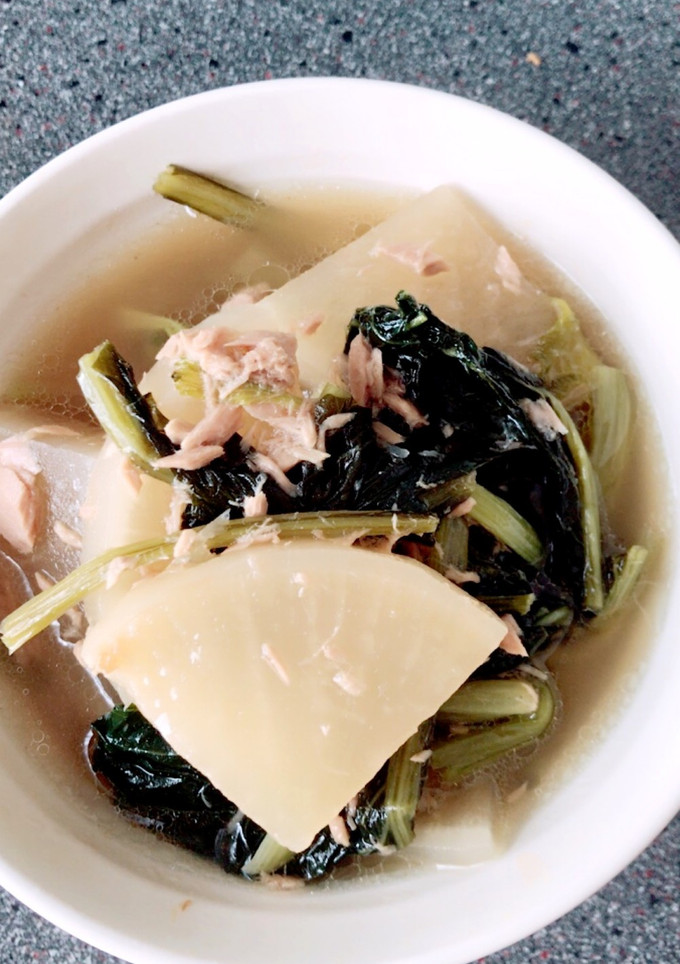 ほっこり♪大根と小松菜とツナの煮物-レシピのメイン写真