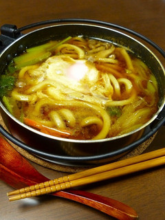 簡単!煮込みうどん☆味噌カレー風味-レシピのメイン写真
