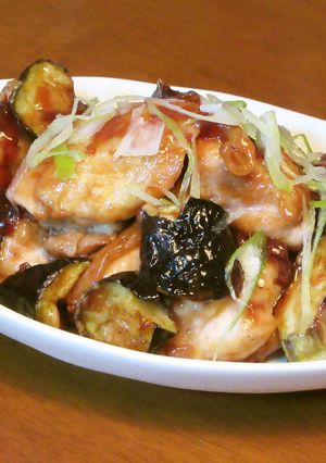 鶏もも肉の唐揚げと茄子の醤油マーマレード-レシピのメイン写真