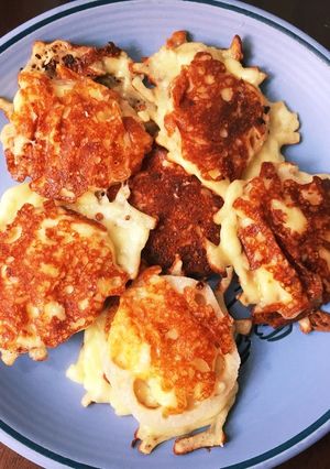蓮根ガーリックチーズはさみ焼き-レシピのメイン写真
