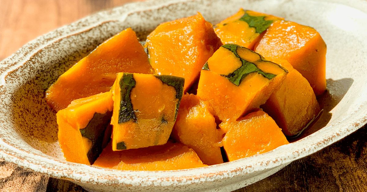 85℃ 基本の低温調理 かぼちゃの煮付け by 低温調理器BONIQ