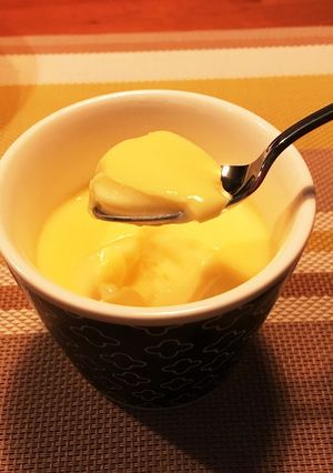 甘さ控えめ 無水鍋でなめらかプリン-レシピのメイン写真