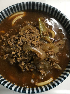 レトルトカレーでカレーうどん-レシピのメイン写真