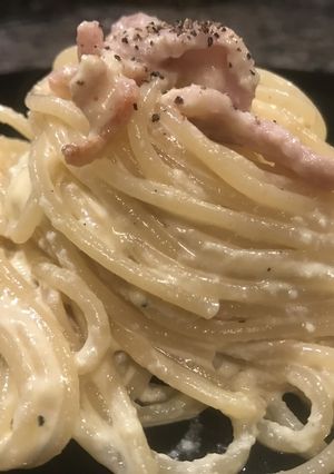 カルボナーラ 本格的 簡単 シェフ直伝-レシピのメイン写真