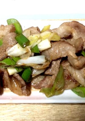 さっぱり葱カルビ-レシピのメイン写真