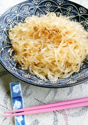 乾燥糸こんで、糸こんにゃくのキンピラ-レシピのメイン写真