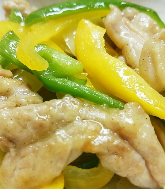 鶏せせりの青椒肉絲-レシピのメイン写真
