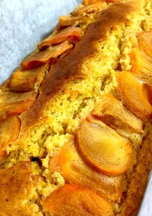 完熟柿のパウンドケーキ-レシピのメイン写真