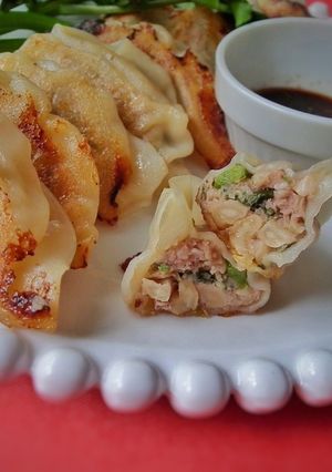 クレソンとカシューナッツ餃子-レシピのメイン写真