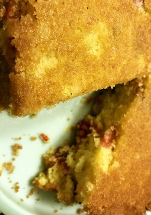 クランベリーコーンミールケーキ-レシピのメイン写真