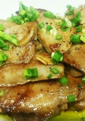 マグロのアラのニンニク醤油ソテー-レシピのメイン写真